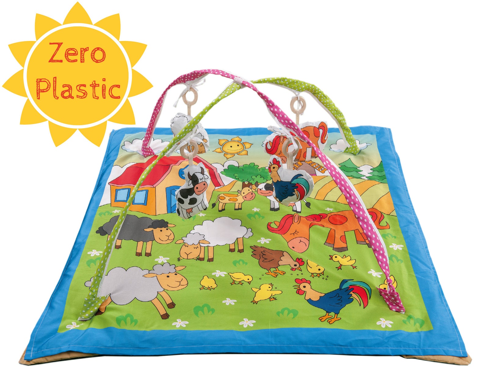 plastic baby play gym
