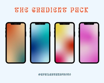 iPhone Wallpaper | Android Background | Gradient Aesthetic Digital Download