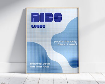 Lorde Lyric Poster | Pure Heroine Print | Lorde Merch
