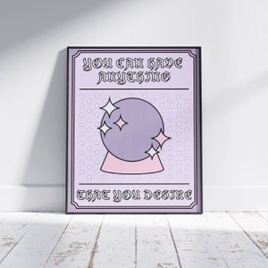 Puedes hacer un póster inspirado en el tarot mágico psíquico
