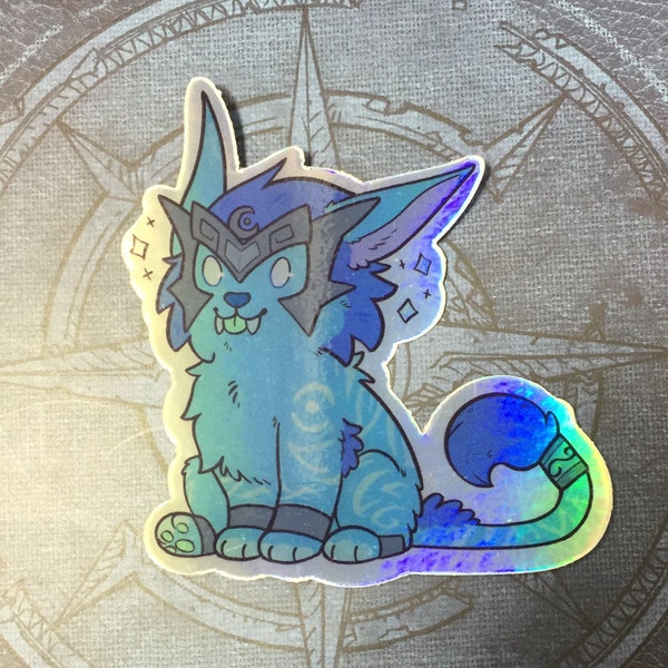 Feral Druid Ghost of the Pridemother - World of Warcraft Holo vinyl weatherproof stickers