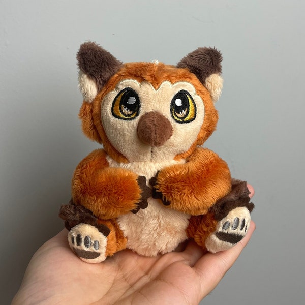 Owlbear plush - Keychain Plush baldurs gate 3 dungeons and dragons