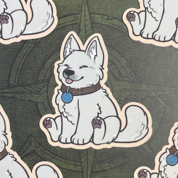 Scratch - Baldurs Gate, krasbestendig weerbestendig, soft-touch vinylsticker, dagboek, laptop, fles, plannersticker kerkers en draken