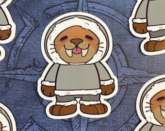 Tuskarr kid - Dragonflight World of Warcraft Vinyl weatherproof Sticker