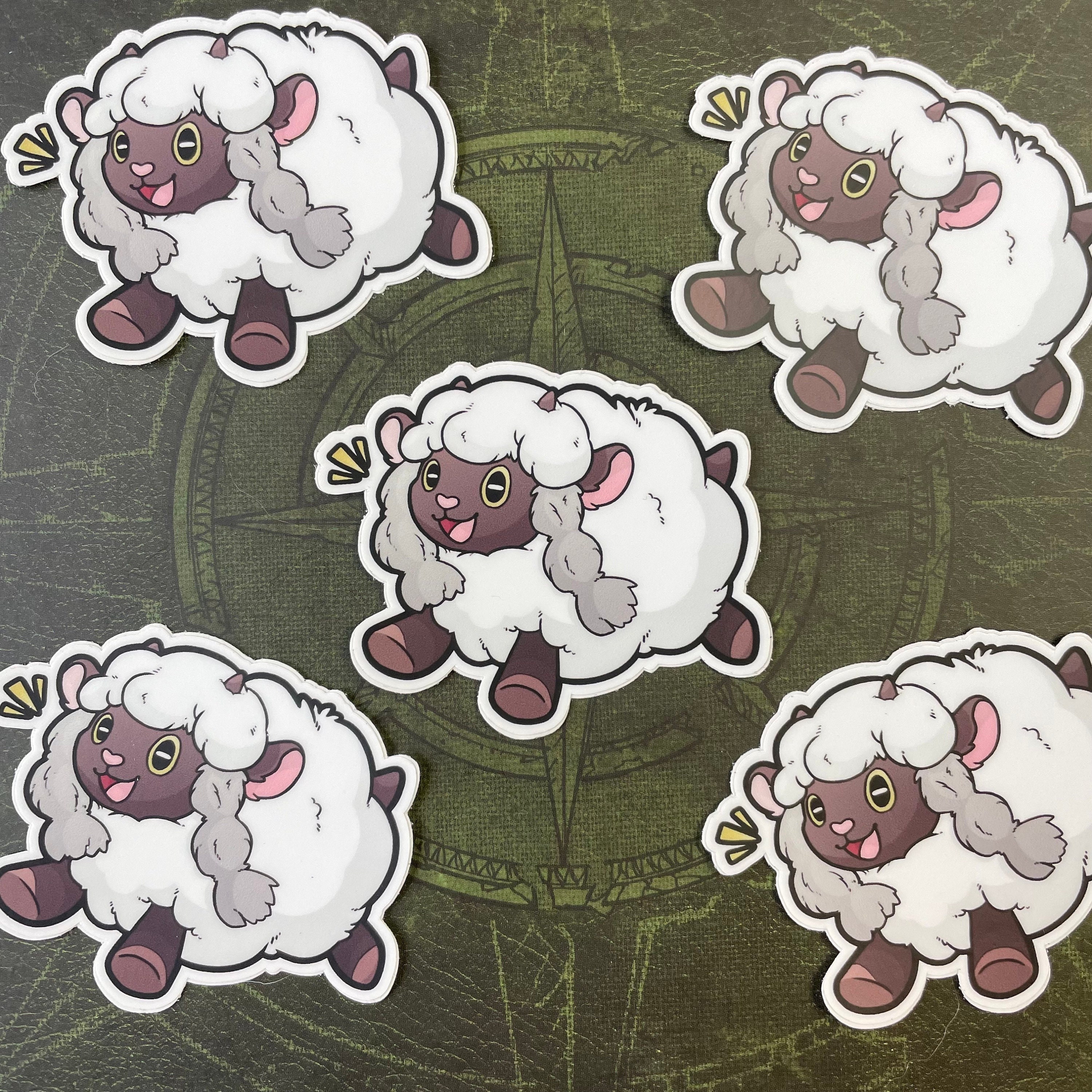 Wooloo - Vinyl weatherproof Sticker