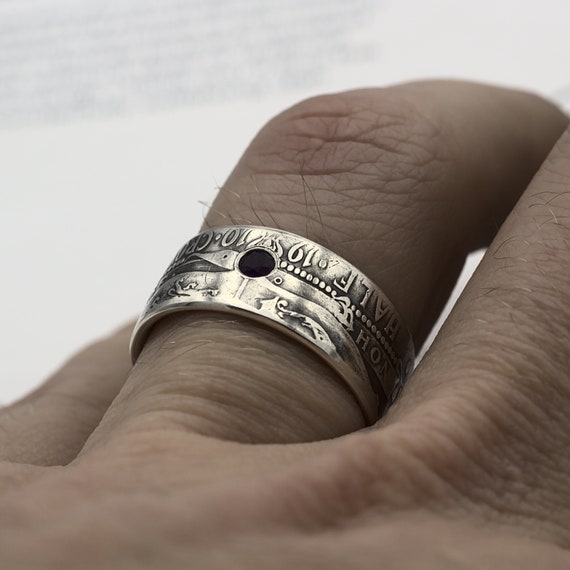 Half crown shop ring