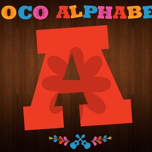 Coco Font Png, Coco Alphabet Letters, Coco Birthday Party Letters ...