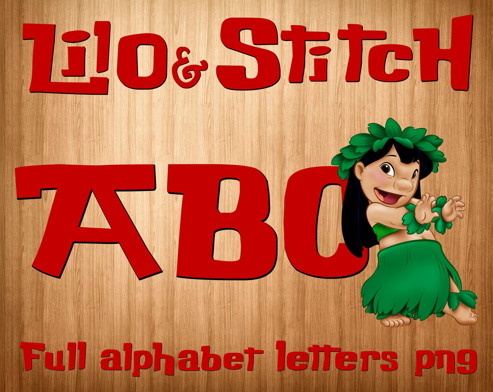 lilo and stitch font, lilo and stitch alphabet letters, lilo and stitch clipart, printable digital lilo and stitch cricut cut files png font