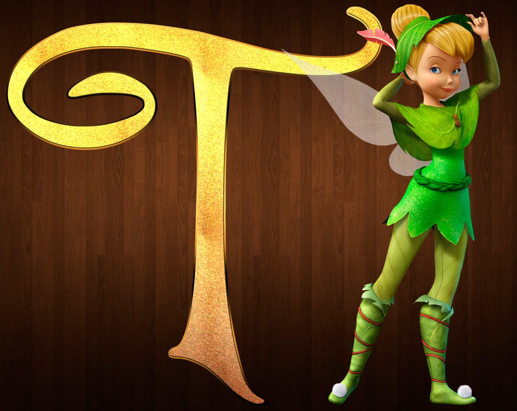 Tinkerbell font png Tinkerbell alphabet Tinkerbell letters | Etsy