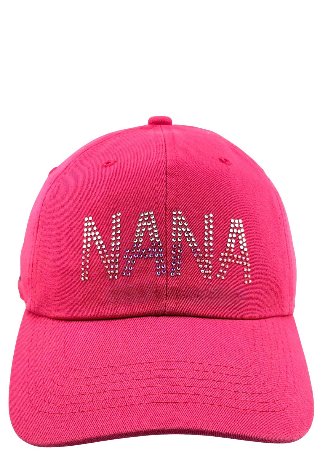 Nana Cap With Clear and Aqua Crystals - Etsy