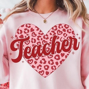 Teacher Valentine Heart Png, Teacher Love Valentines Day Png, Valentine Png, Valentine Heart Png, Valentine Teacher Png, Valentine&#39;s Day png