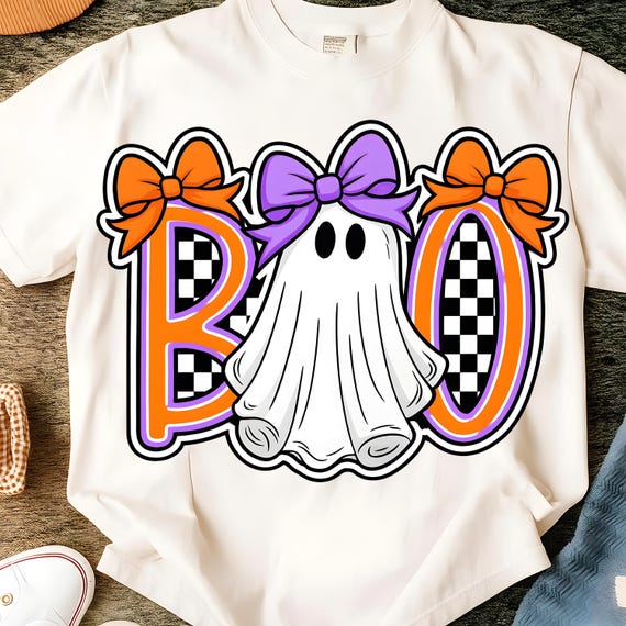 Boo Ghost Halloween Png, Ghost Coquette Bow Halloween Png, Ghost Boo Png, Ghost Halloween Png, Spooky Season Png, Preppy Halloween Png