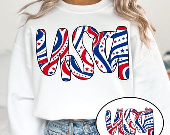 Coquette USA Png, Retro América Png, 4 de julio PNG, Diseño de sublimación del 4 de julio, América popular Png, Patriótico Png, Femenino png