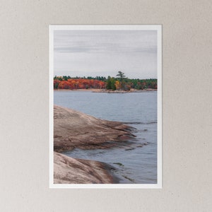 Killbear Provincial Park, Ontario, Kanada - Landschaft Fotografie Wanddeko | Matte Papier Druck im Format 4x6, 5x7, 8.5x11, 11x17, 13x19