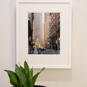 Downtown Boston at Sunset, Boston Print, Boston Wall Art, Boston Home Decor