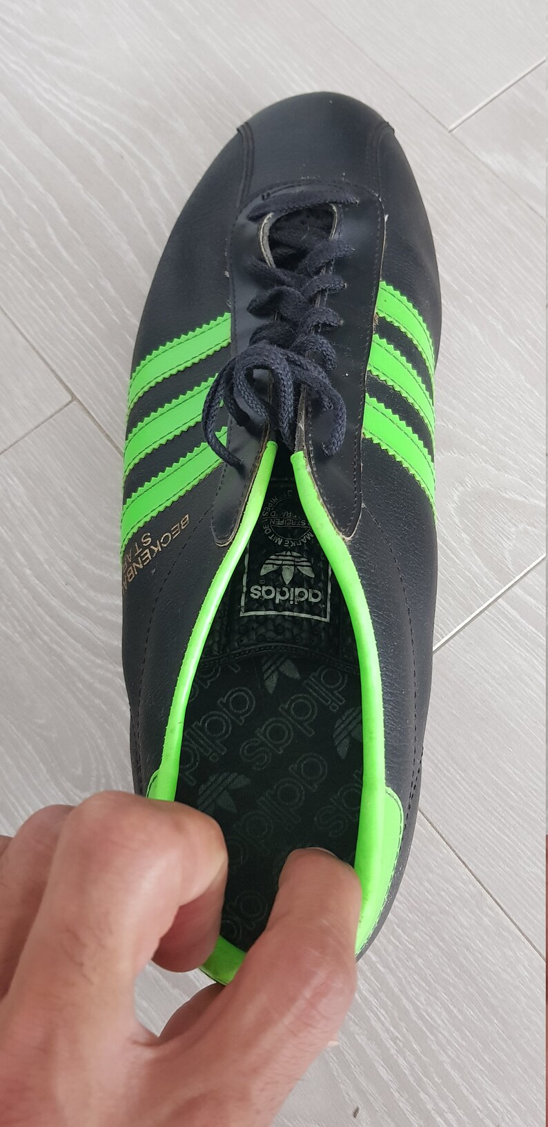 adidas beckenbauer football boots 1970s