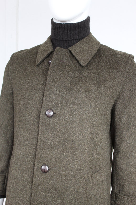 Brown Wool Coat 70s Pischl Jacket Winter DEADSTOC… - image 2