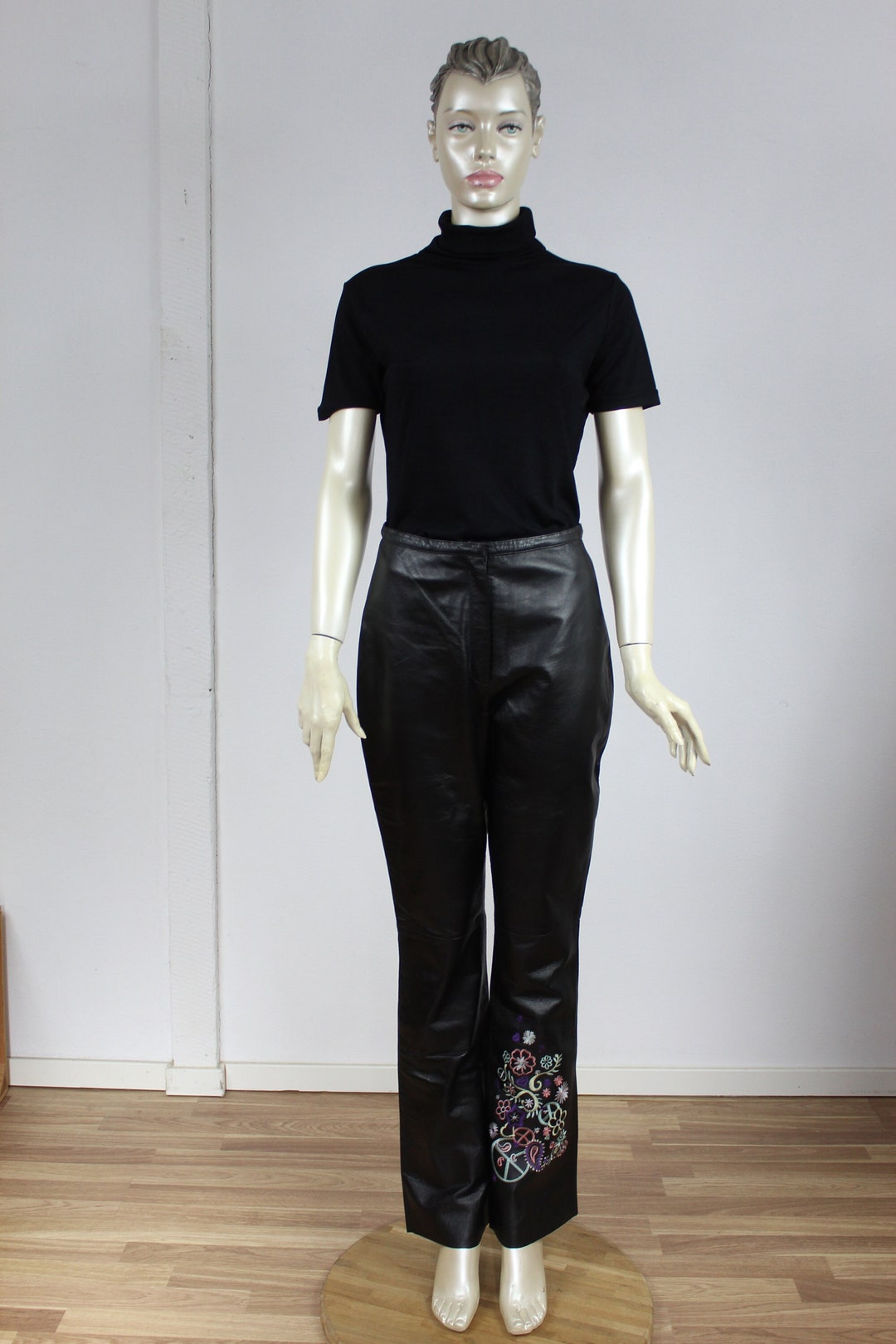 Woodstock Bell Bottom Mesh Pants