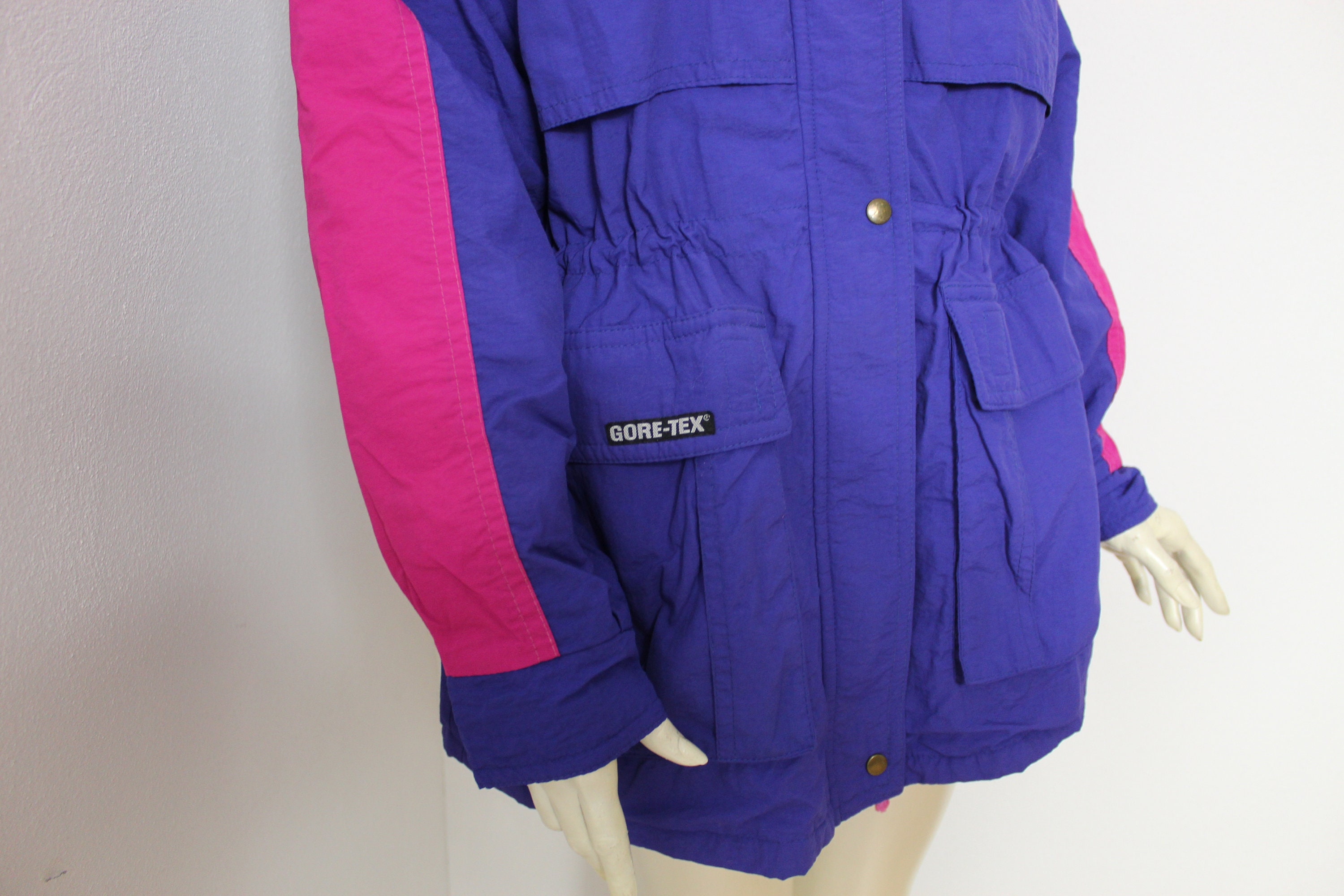 Rare Vintage Skila Windbreaker Insulated Ski Jacket Gore tex