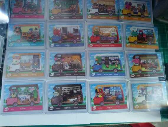 Animal Crossing New Leaf Original Art Welcome Amiibo Set Amiibo Nfc Tag Cheat Cards 2 Pack Multi Buys In Stock Does Same As Amiibo