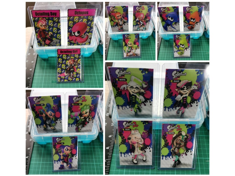 Splatoon 2 Amiibo Nfc Tag Cheat Cards Full Set Multi Buys In Etsy