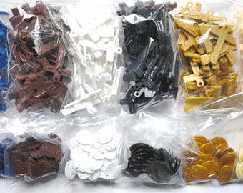 BULK Plastic Rosary Supplies, Choose your Color