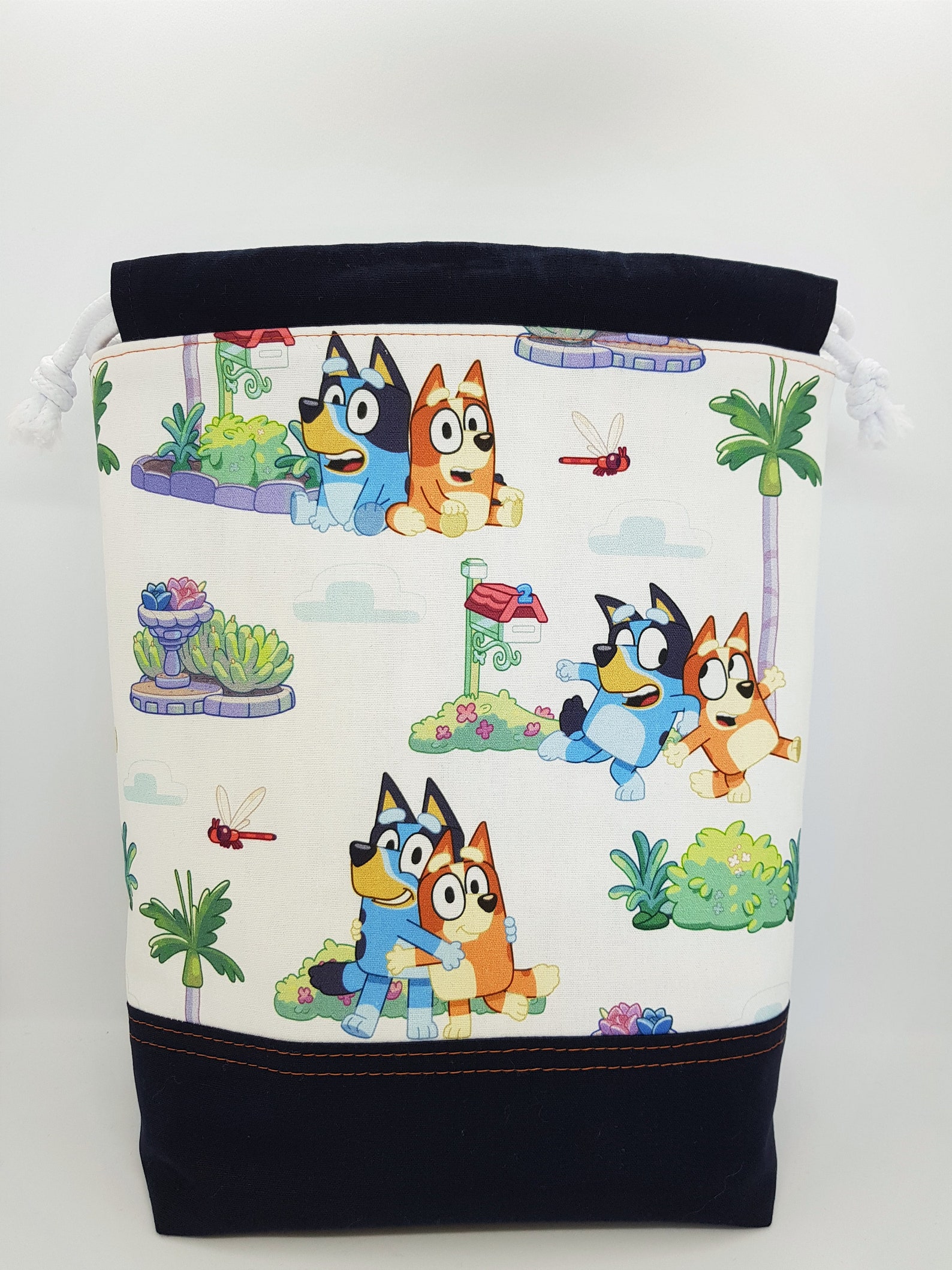 Bluey Drawstring Bag Bluey Drawstring Pouch Bluey Storage Bag Etsy UK