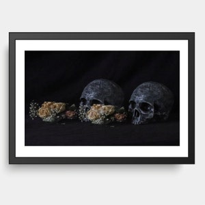 Remembering I, Memento Mori, Mourning, Skull, Nature Morte, Still Life