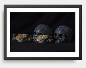 Remembering I, Memento Mori, Mourning, Skull, Nature Morte, Still Life