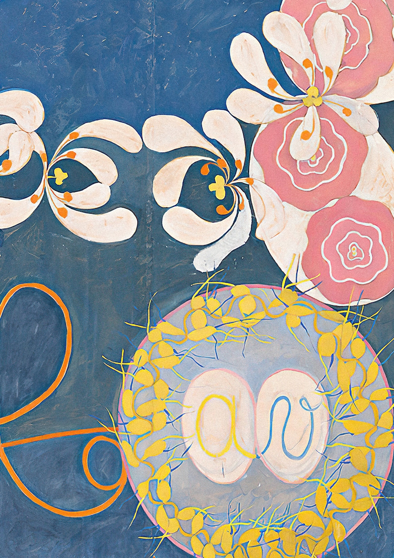 Hilma Af Klint Hilma Af Klint Exhibition Poster Hilma Af - Etsy