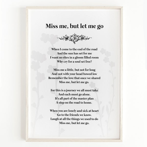 Let Me Go poem by Christina Rossetti, Christina Rossetti, Christina Rossetti poetry, Funeral Gift, Memorial poem, Victorian poetry