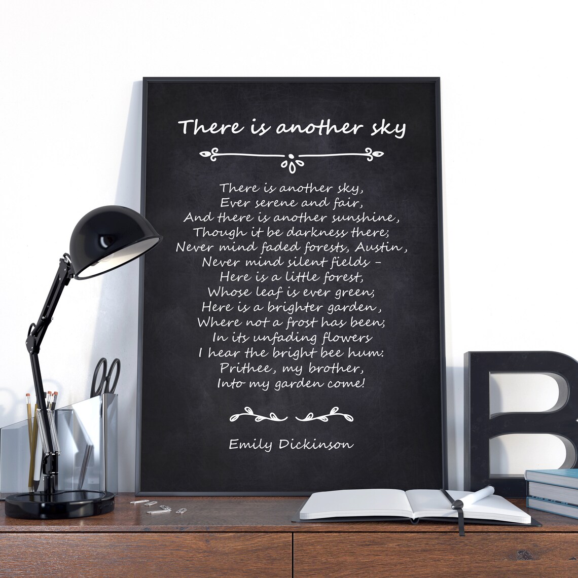 There is another sky by emily dickinson emily dickinson etsy