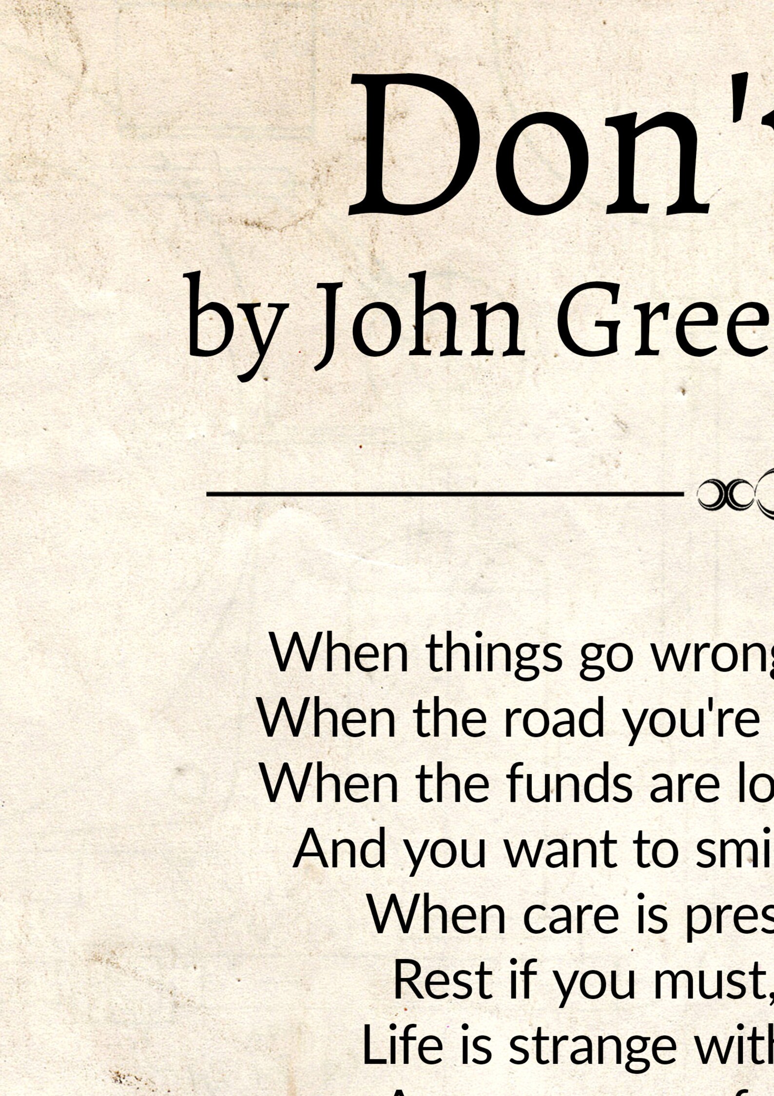 Don't Quit by John Greenleaf Whittier Don't Quit Poem - Etsy UK