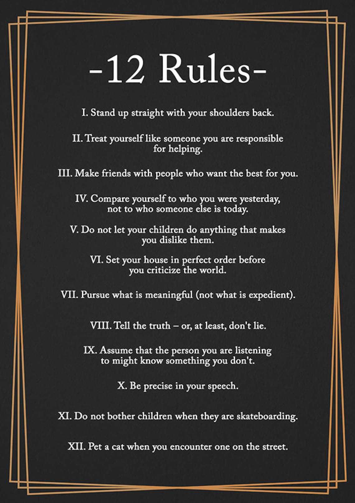 12 Rules for Life by Jordan B. Peterson 12 Rules for Life by Jordan B. Peterson