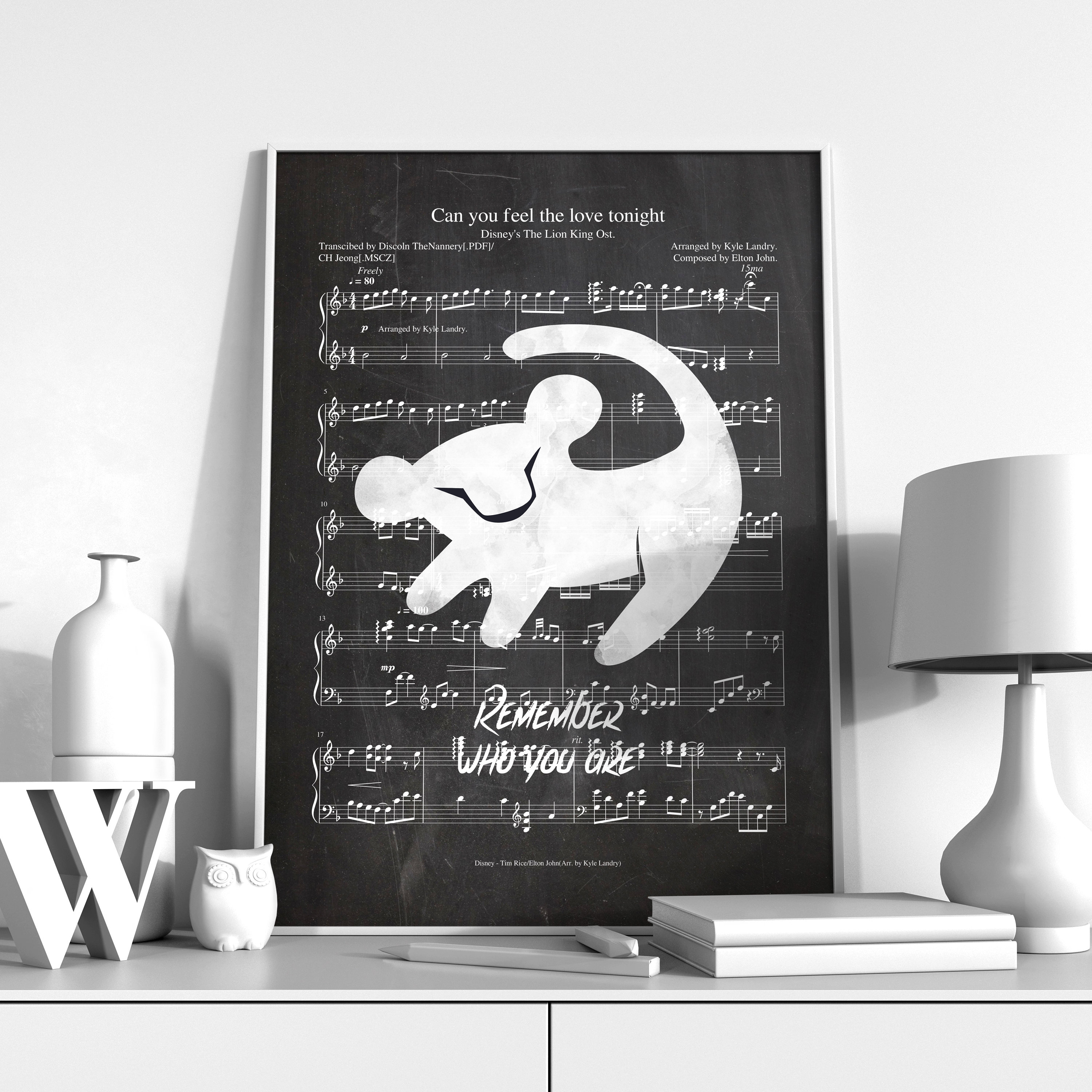 Il re leone ricordati chi sei il Poster di re leone il | Etsy Italia