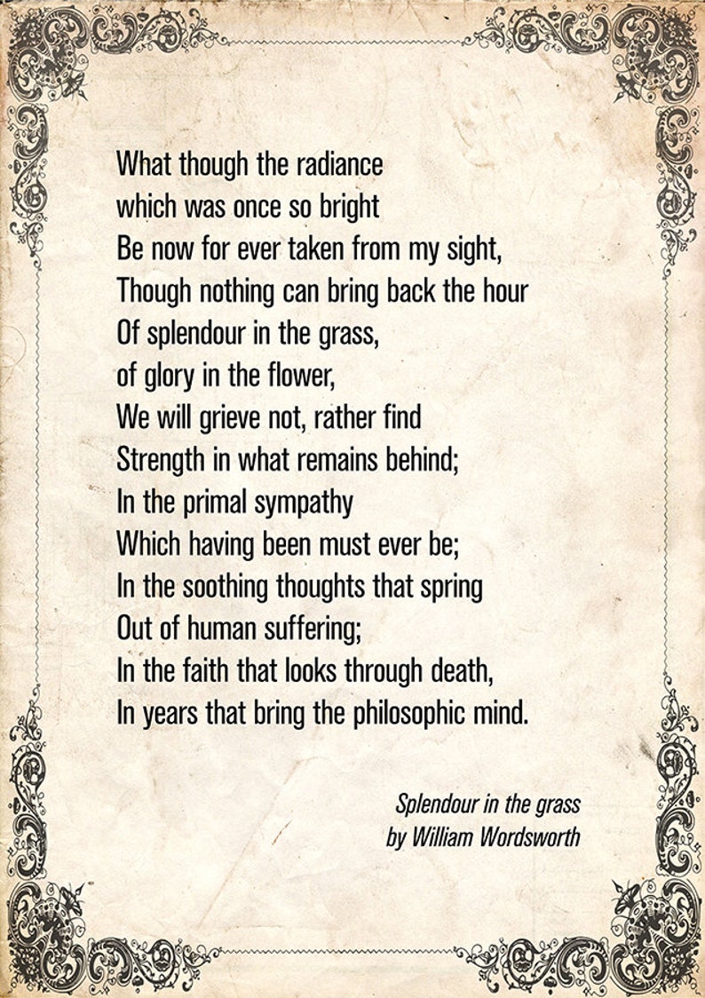william wordsworth poems