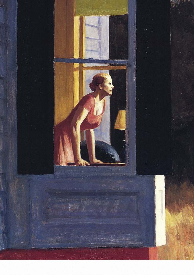 Edward Hopper Edward Hopper Print Edward Hopper EXHIBITION Etsy