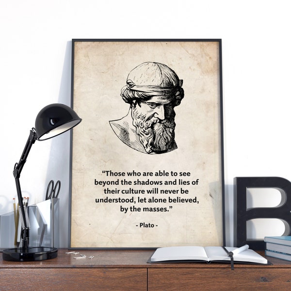 Plato Quote - Etsy