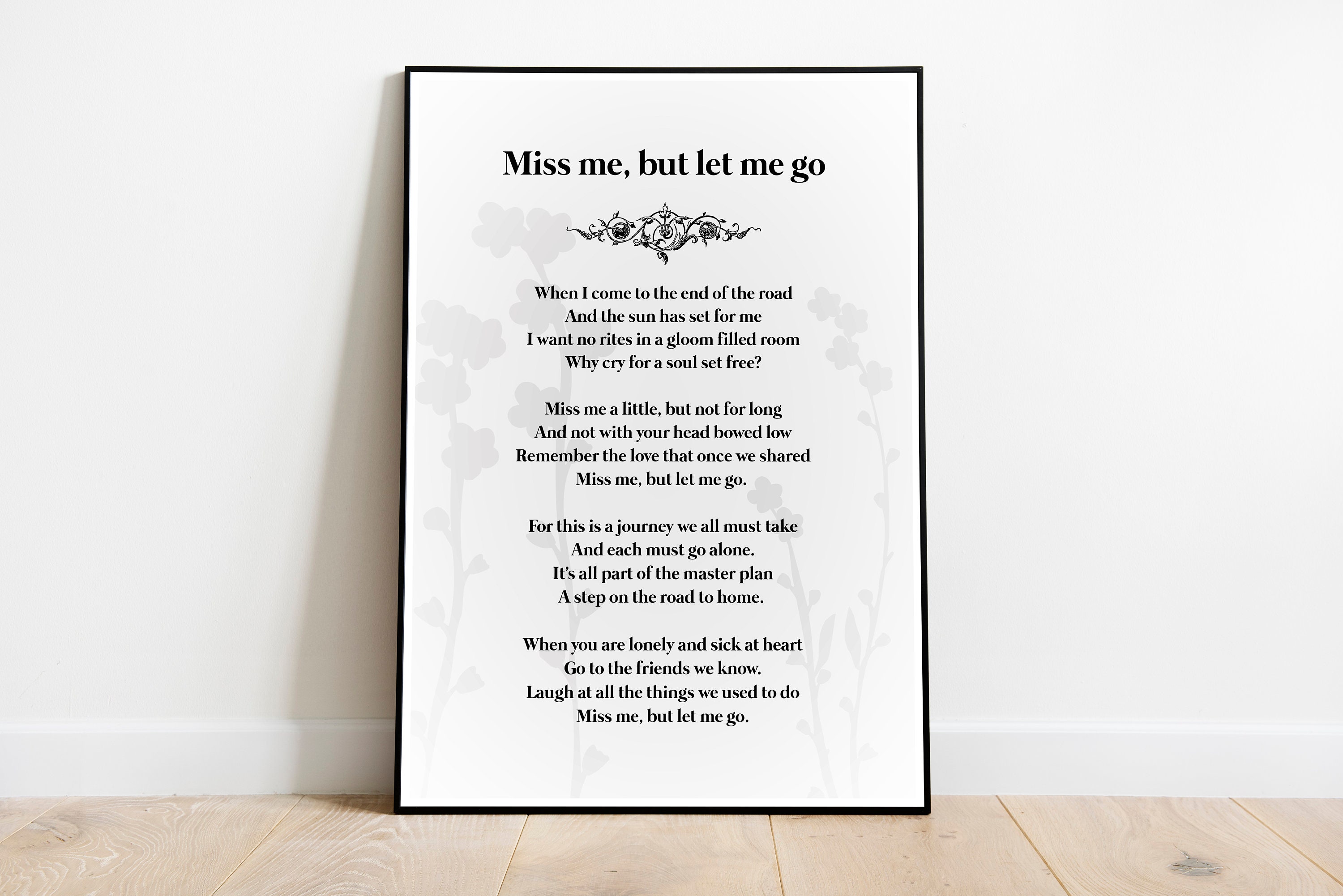 Let Me Go Poem by Christina Rossetti Christina Rossetti - Etsy