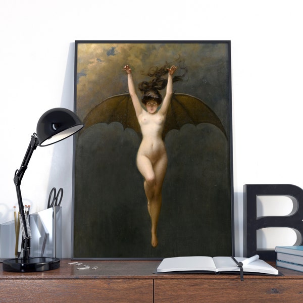 Albert Joseph Pénot - La Femme Chauve-Souris, La Femme Chauve-Souris The Bat-Woman