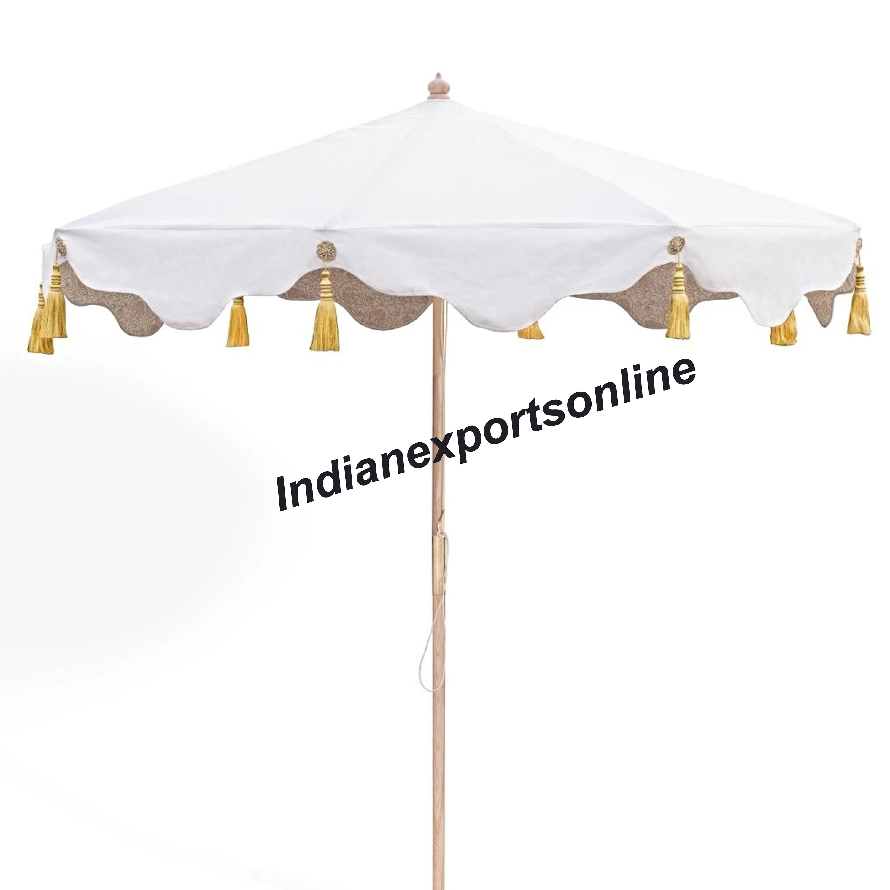 Large Garden Umbrella Indian Patio Parasol Sun Shade | Etsy