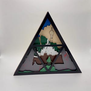The Legend of Zelda BOTW Shadowbox