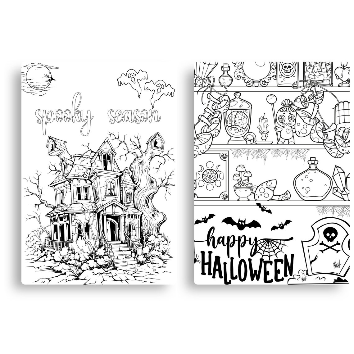 printable-halloween-themed-coloring-pages-etsy