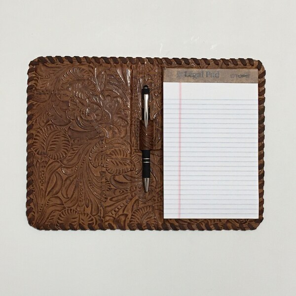 Leather Small Portfolio Etsy