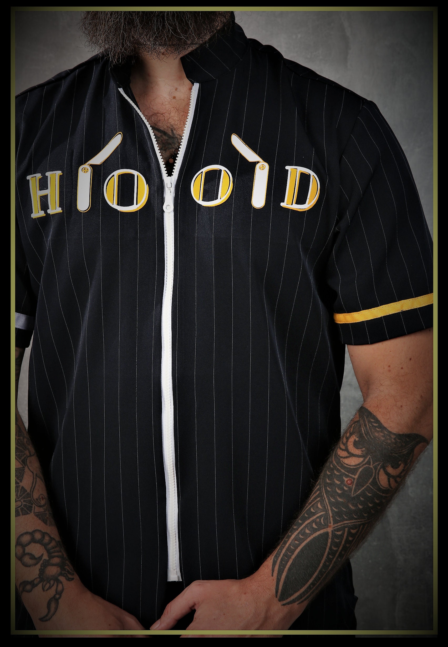 Premium Barber Smock From Kirios Barber Luxury Dark Blue With Etsy