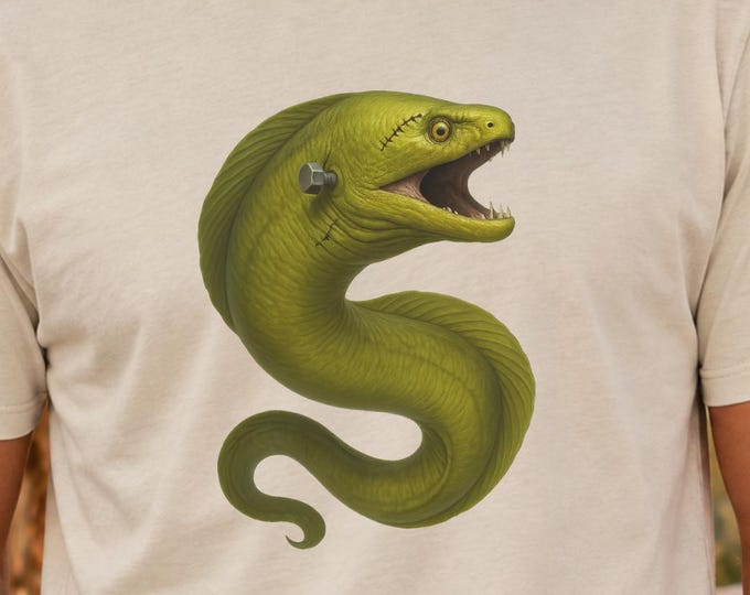 Halloween Eel T Shirt Frankenstein Moray Eel Graphic Tee