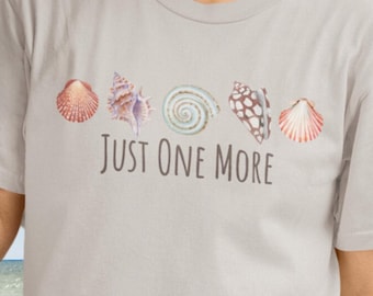 Seashell Collector Shirt Beach Lover Gift for Shelling Enthusiasts Coastal Style Soft Comfortable Everyday Tee Ocean-Inspired Gift for Her