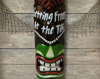 Funny Tiki Mask – Getting Freaky in the Tiki