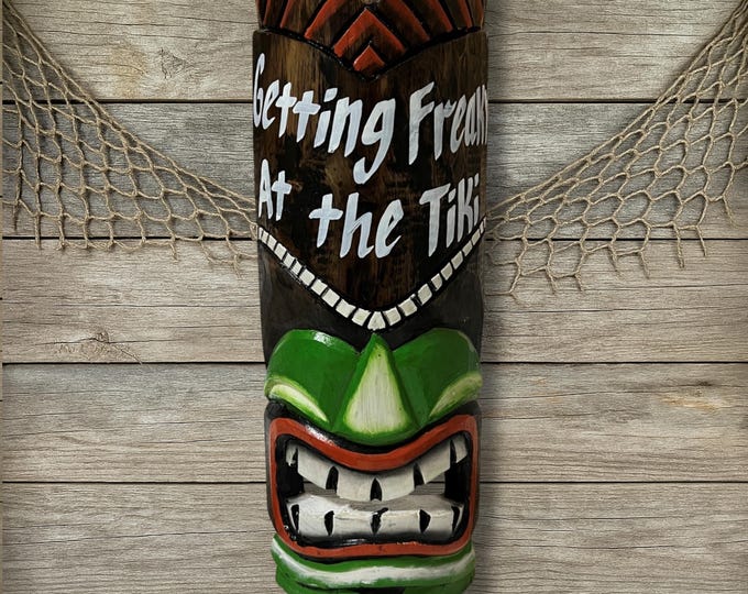 Funny Tiki Mask – Getting Freaky in the Tiki