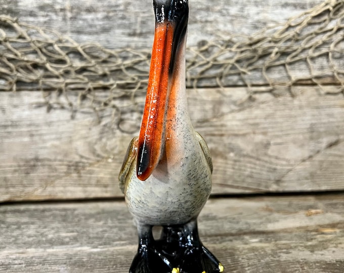 Coastal Brown Pelican Tabletop Figurine